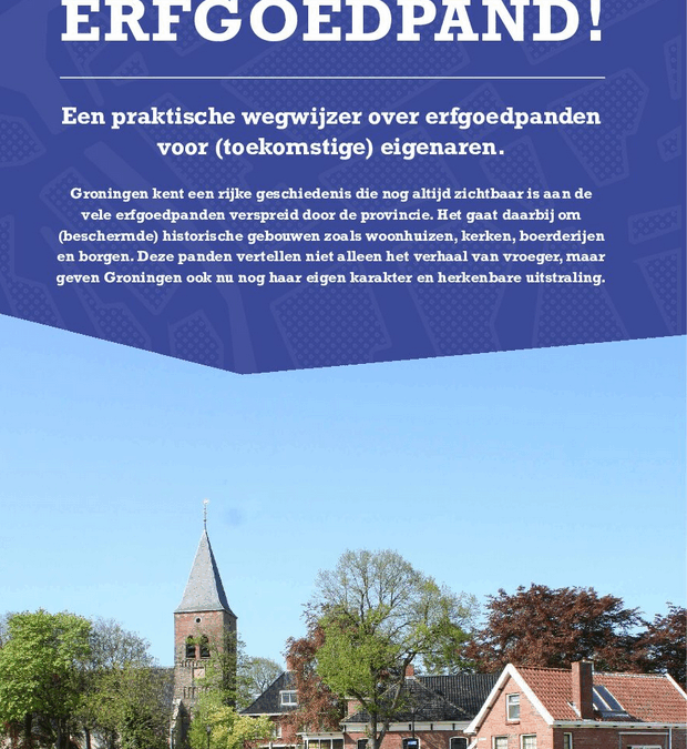 Aan de slag met uw Erfgoedpand!